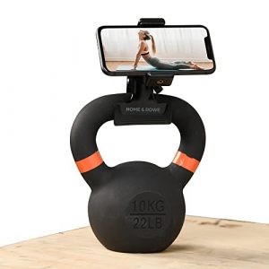 Gym Phone Holder - Workout Phone Holder Compatible with Dumbbells, Kettlebells, Concept 2 Rowing Machine, Peloton Bike. Gym Accessories for Women Men