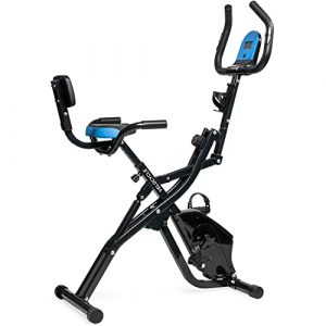 LifePro Folding Exercise Bike and Rowing Machine - 2 in 1 Fitness and Exersize Equipment - Use as a Rower Ride or as a Foldable Indoor Stationary Cycling Bike for Home!