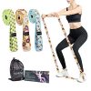 MUMUNA Long Resistance Bands , 3 Fabric Long Resistance Bands Set Full Body Workout for Women and Men Elastic Fitness Loop Exercise Bands